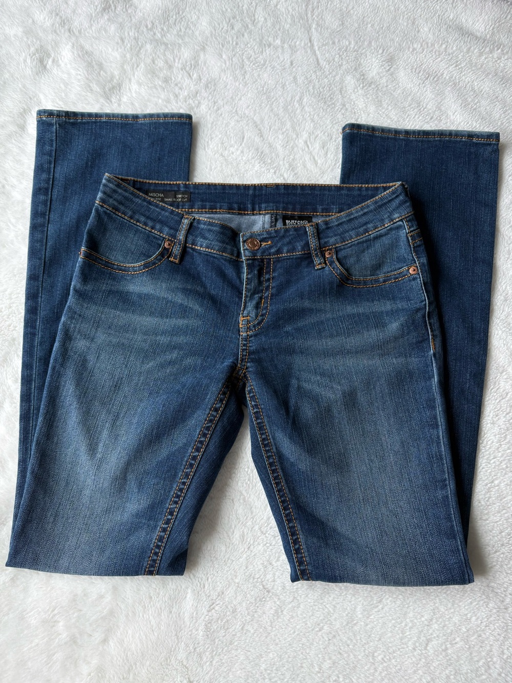 Buffalo David Bitton Mischa Low Rise Boot Cut Jeans - Picture 1 of 8